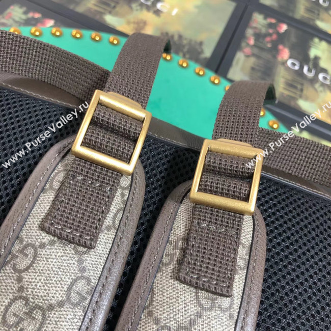 Gucci Ophidia canvas medium GG Backpack 598140 brown