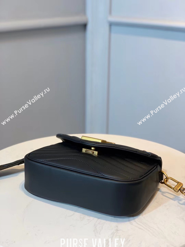 LOUIS VUITTON NEW WAVE Shoulder Bag M56466 black