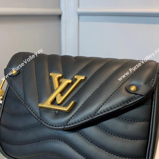 LOUIS VUITTON NEW WAVE Shoulder Bag M56466 black