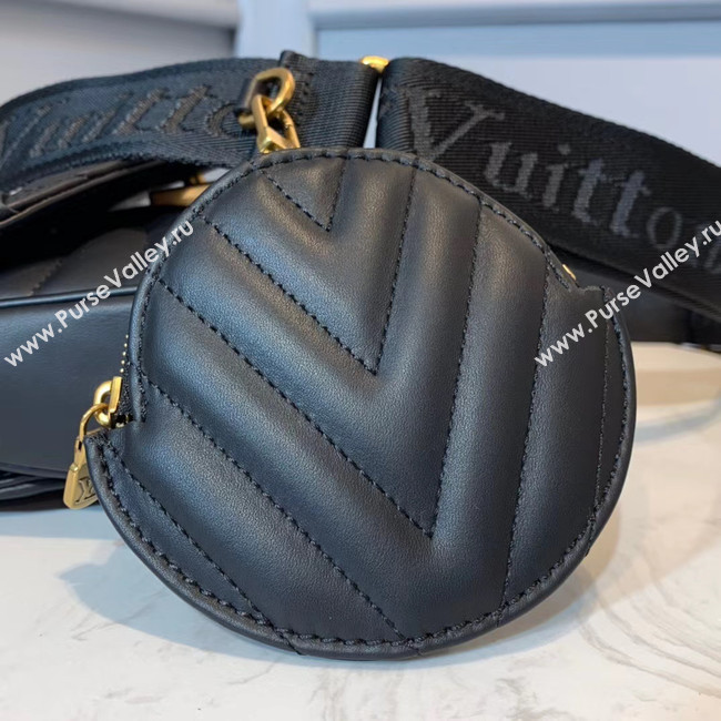 LOUIS VUITTON NEW WAVE Shoulder Bag M56466 black