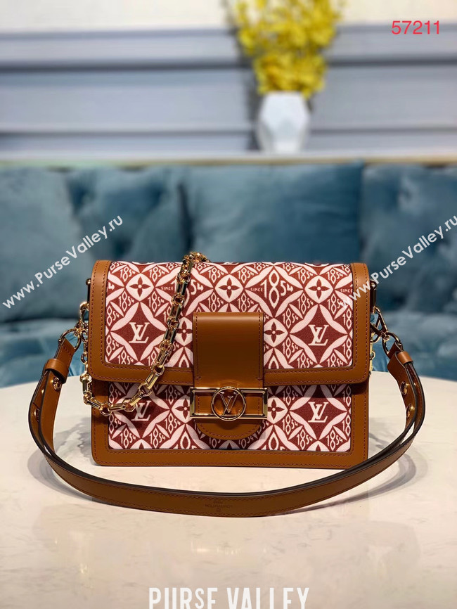 Louis Vuitton DAUPHINE M57211 brown