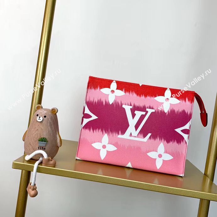 Louis Vuitton Escale Poche Toilette 26 M69136 Red