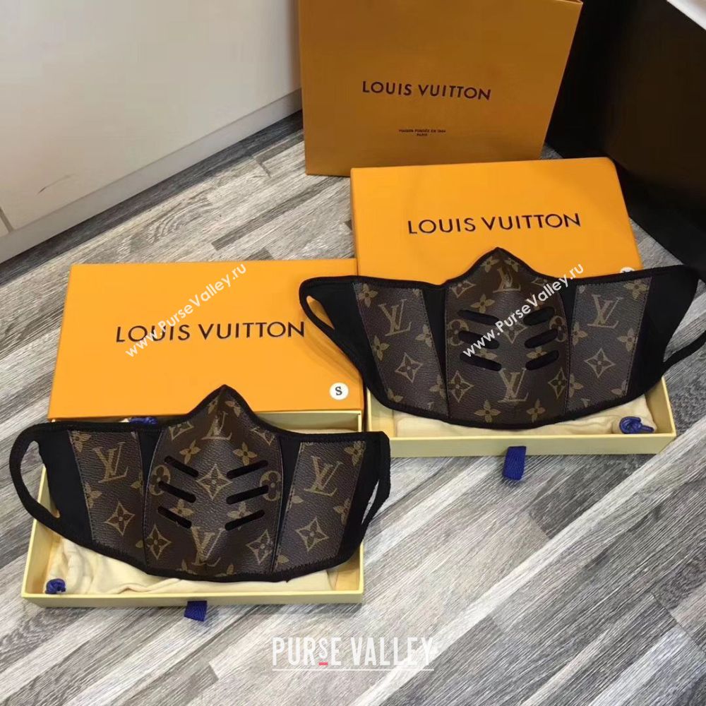 Louis Vuitton Monogram Canvas Masks M6666 Black