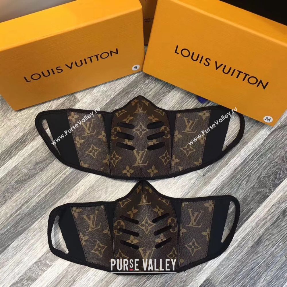 Louis Vuitton Monogram Canvas Masks M6666 Black