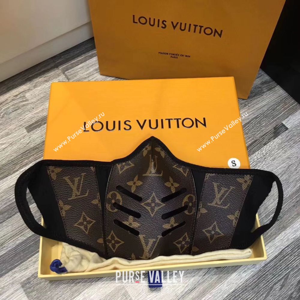 Louis Vuitton Monogram Canvas Masks M6666 Black