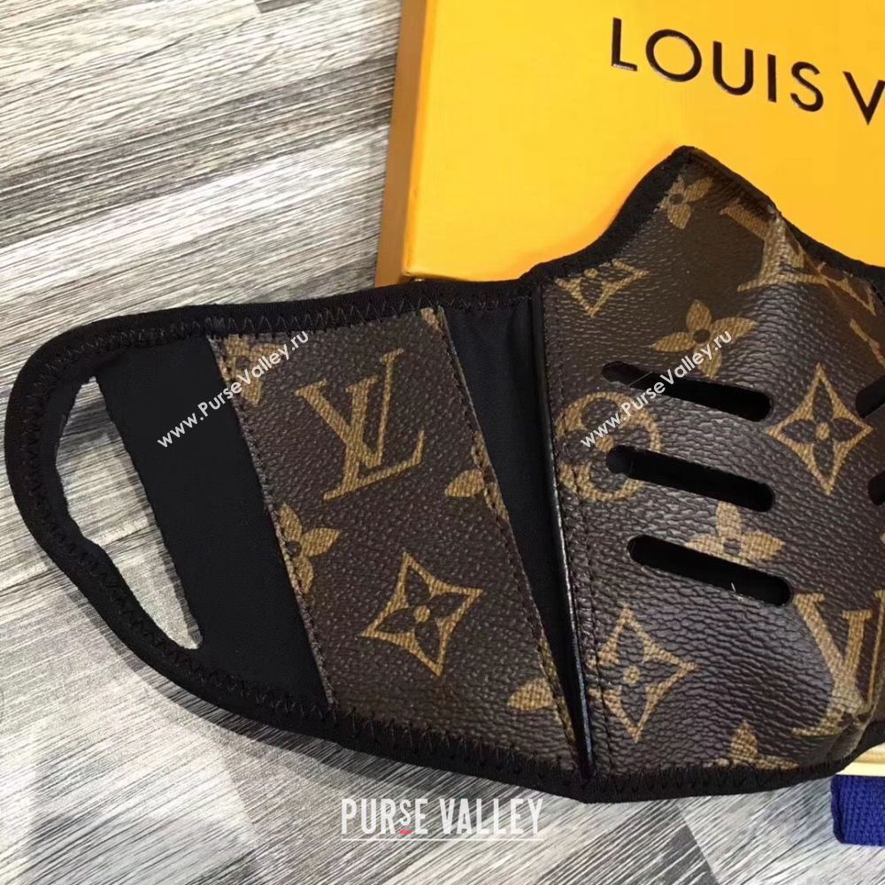 Louis Vuitton Monogram Canvas Masks M6666 Black