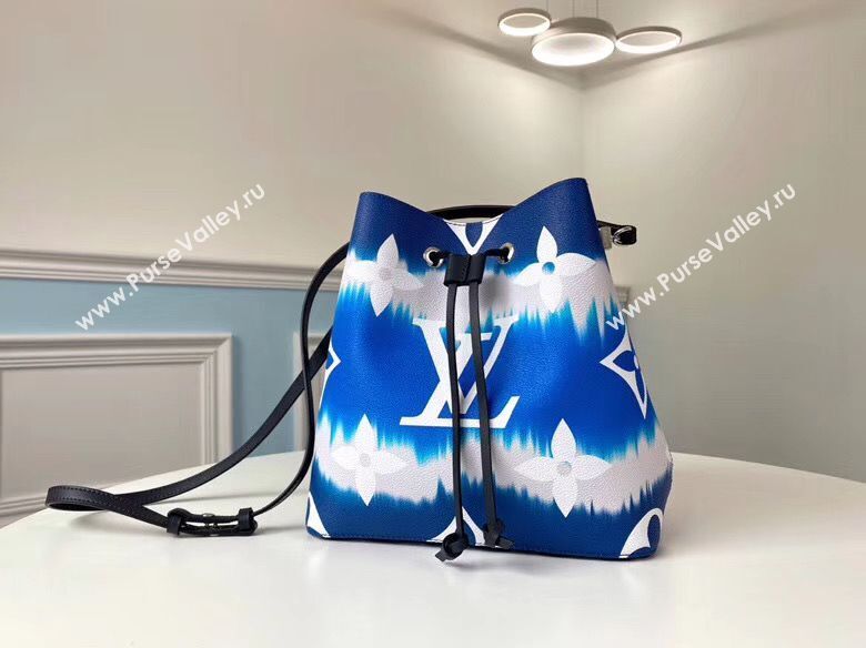 Louis Vuitton Monogram Canvas Neonoe Original Leather M45126 Blue