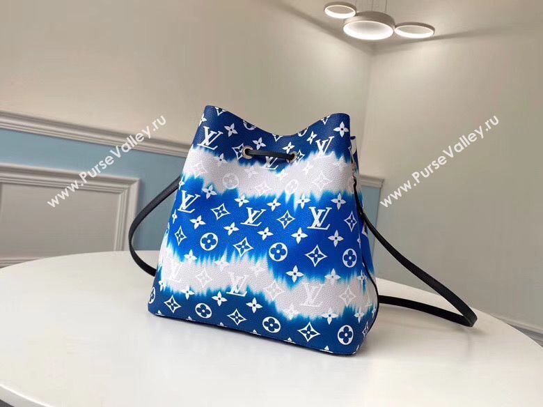 Louis Vuitton Monogram Canvas Neonoe Original Leather M45126 Blue