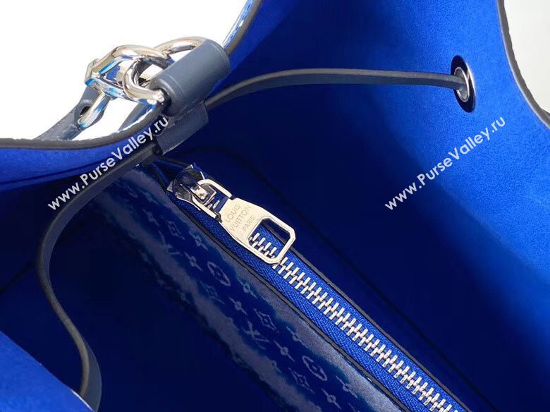 Louis Vuitton Monogram Canvas Neonoe Original Leather M45126 Blue