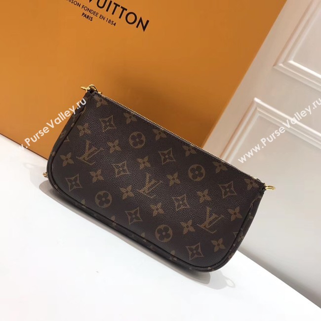 Louis Vuitton Monogram Canvas Original Leather M44823 Blackish green