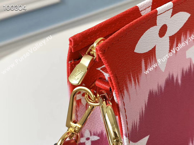 Louis Vuitton Monogram Canvas Original Leather M68137 red