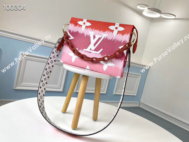 Louis Vuitton Monogram Canvas Original Leather M68137 red