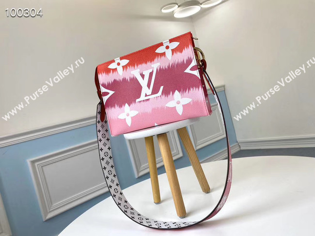 Louis Vuitton Monogram Canvas Original Leather M68137 red