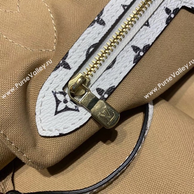 Louis Vuitton Monogram Canvas Original Leather NEVERFULL MM M44567 Khaki