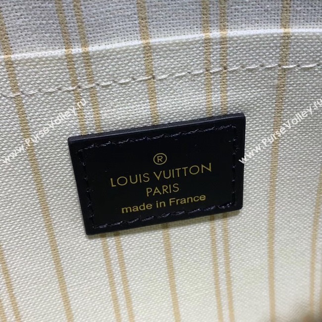 Louis Vuitton Monogram Canvas Original Leather NEVERFULL MM M44567 White