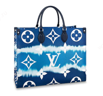 Louis Vuitton Monogram Canvas Original ONTHEGO M45119 blue