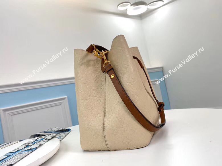 Louis Vuitton Monogram Empreinte Neonoe Original Leather M45256 Cream