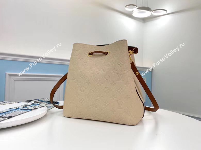 Louis Vuitton Monogram Empreinte Neonoe Original Leather M45256 Cream