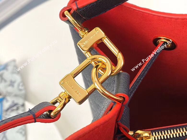 Louis Vuitton Monogram Empreinte Neonoe Original Leather M45256 Navy