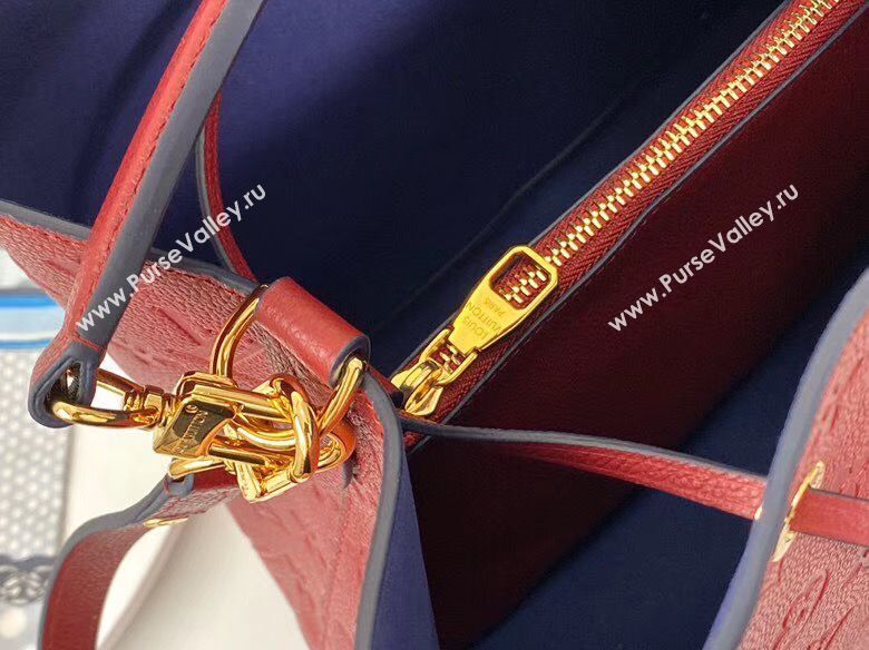 Louis Vuitton Monogram Empreinte Neonoe Original Leather M45256 Red