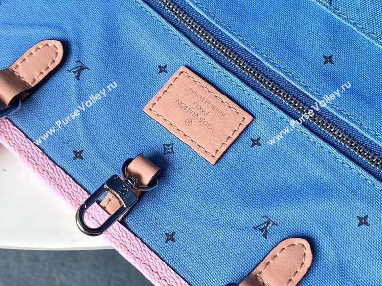 Louis Vuitton ONTHEGO Original Leather Escale Bag M45119 Pink&Blue