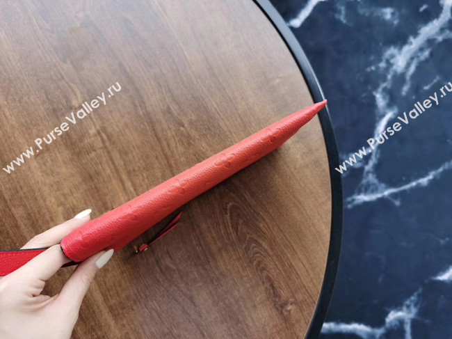 Louis Vuitton Original Monogram Empreinte Clutch bag MELANIE M68705 red