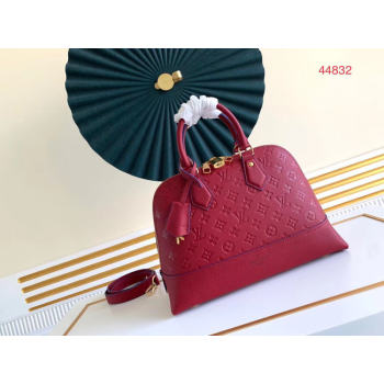 Louis Vuitton Original Monogram Empreinte NEO ALMA PM M44832 red