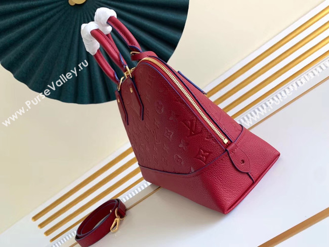 Louis Vuitton Original Monogram Empreinte NEO ALMA PM M44832 red