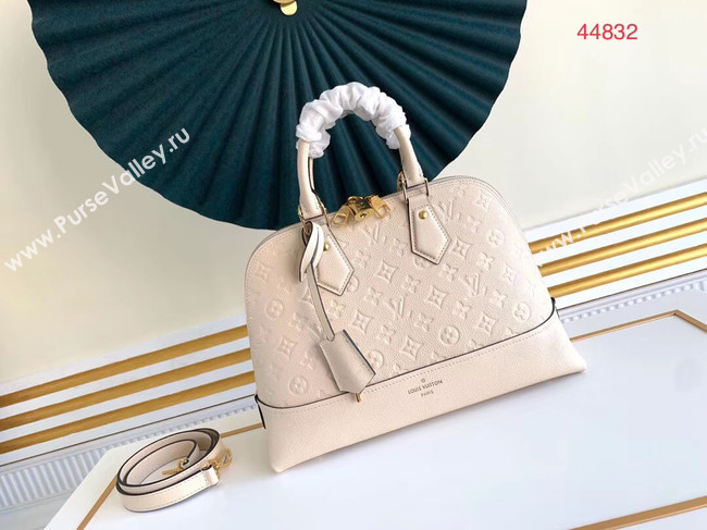 Louis Vuitton Original Monogram Empreinte  NEO ALMA PM M44832 white
