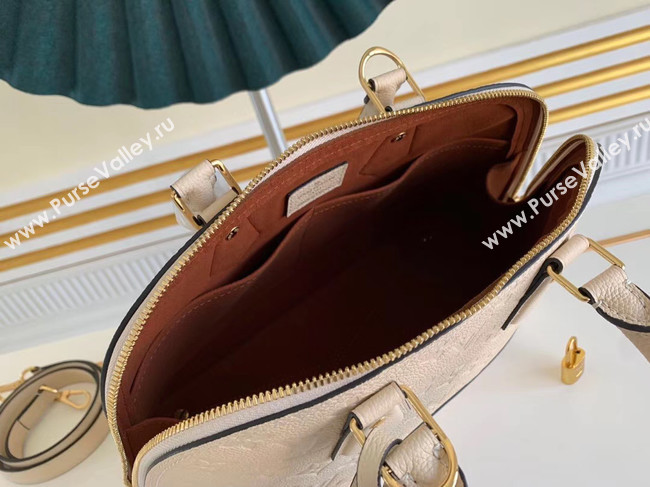 Louis Vuitton Original Monogram Empreinte  NEO ALMA PM M44832 white
