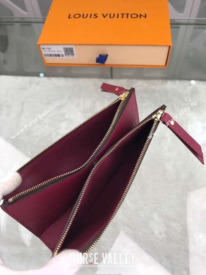 Louis Vuitton Original Zipper Wallet M55556