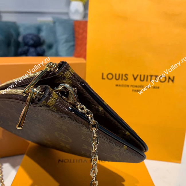 Louis Vuitton POCHETTE DOUBLE ZIP Chain bag M63905