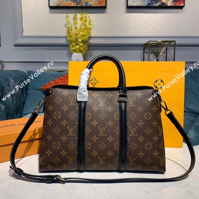 Louis Vuitton SOUFFLOT Medium bag M44817 black