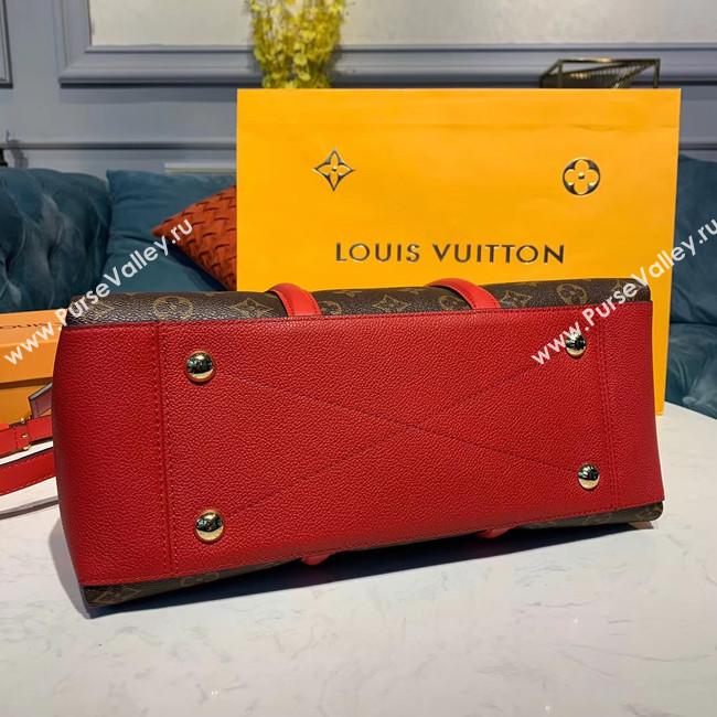 Louis Vuitton SOUFFLOT Medium bag M44817 red