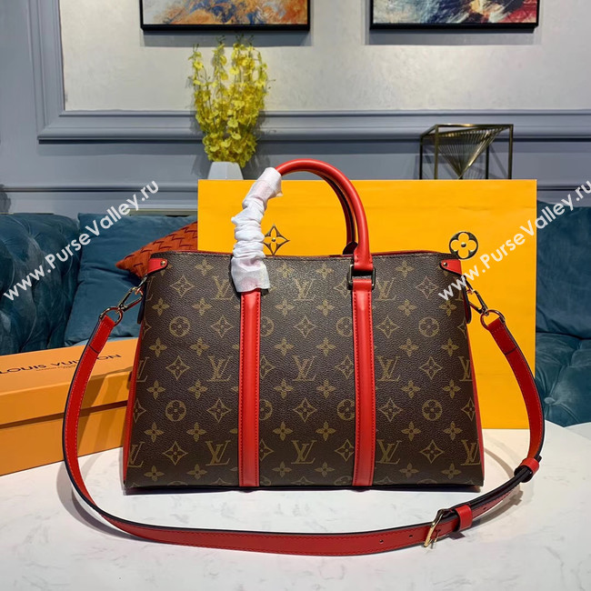 Louis Vuitton SOUFFLOT Medium bag M44817 red