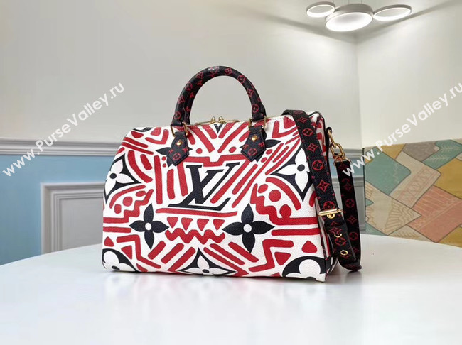 Louis Vuitton SPEEDY BANDOULIERE 30 M44572 red