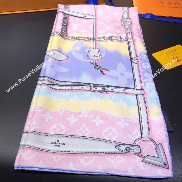 Louis Vuitton silk Scarf M7301