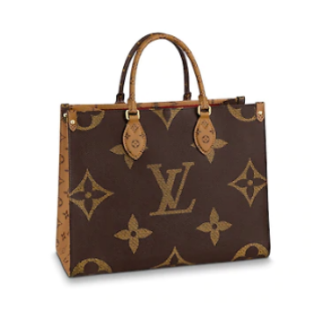 Louis vuitton original ONTHEGO Monogram Reverse Medium tote bag M45321