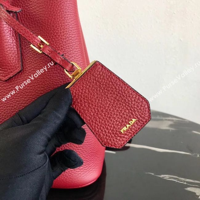 Prada Deer skin bag 1BG008 red