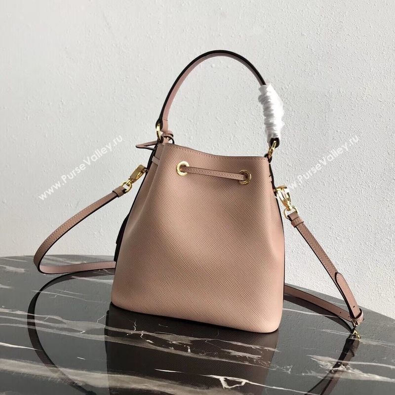 Prada Galleria Saffiano Leather Bag 1BE032 Nude