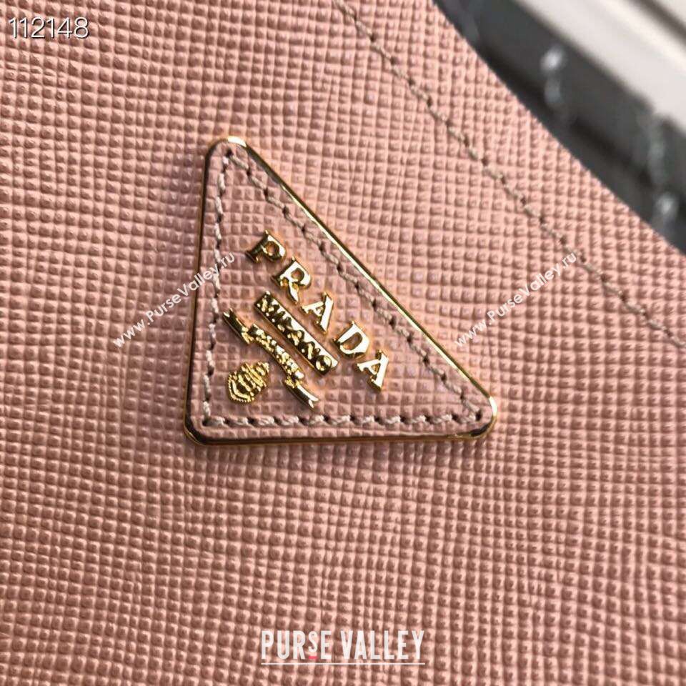 Prada Panier small Original Saffiano Bag 1BA217 Pink