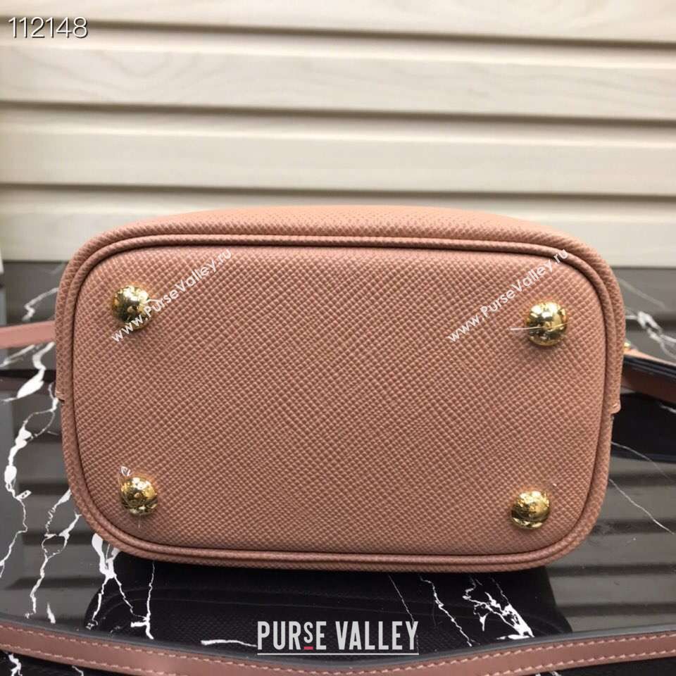 Prada Panier small Original Saffiano Bag 1BA217 Pink