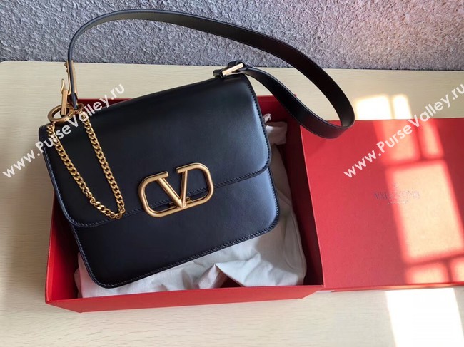 VALENTINO Origianl Leather Bag 0074L black