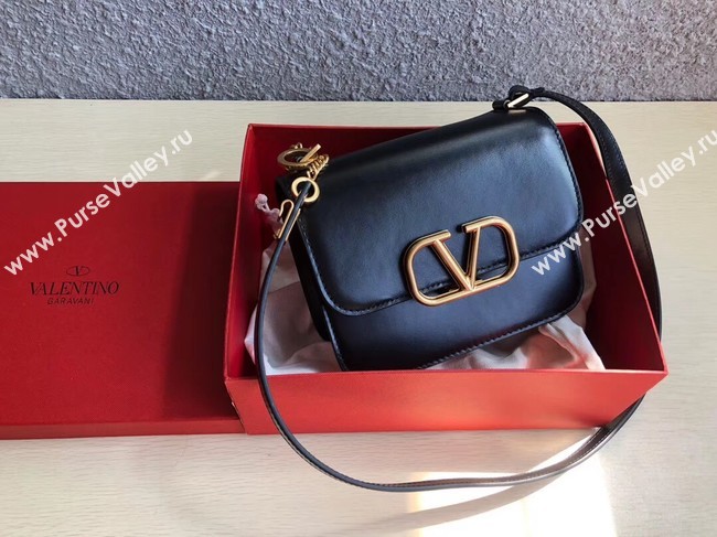 VALENTINO Origianl Leather Bag 0074S black