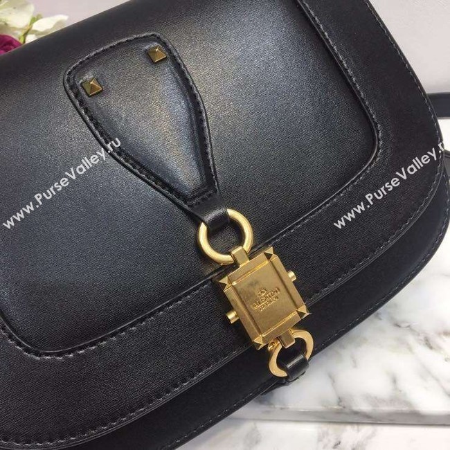 VALENTINO Origianl Leather Bag A0705 Black