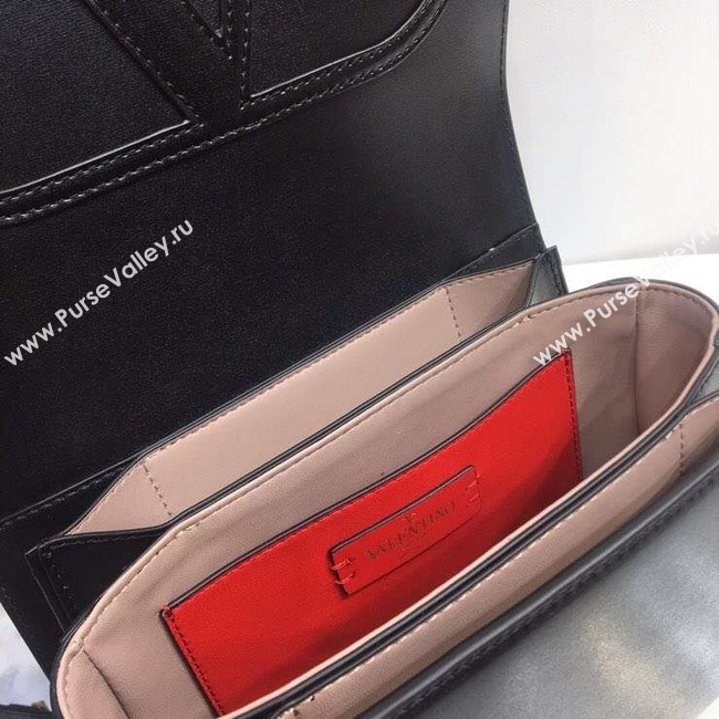 VALENTINO Origianl Leather Bag A0705 Black