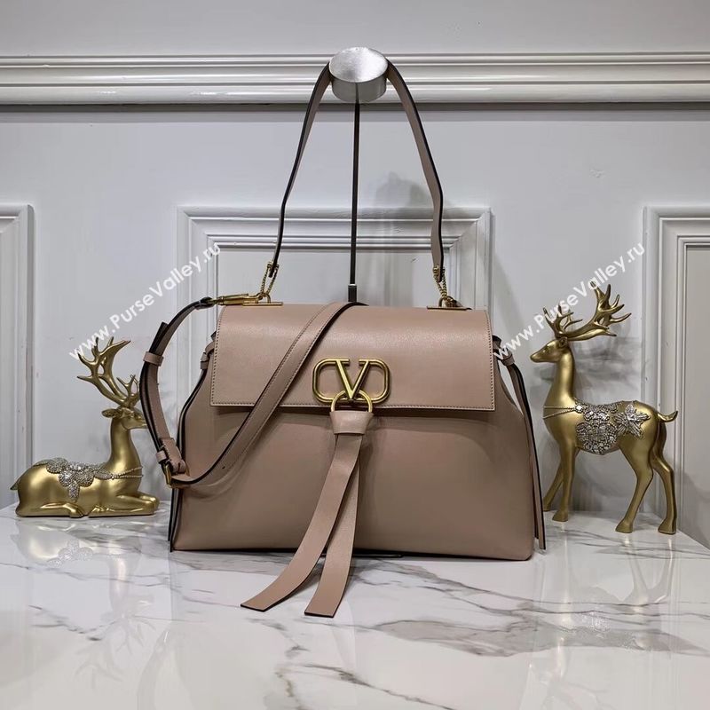 VALENTINO Origianl Leather Bag V0012 Nude