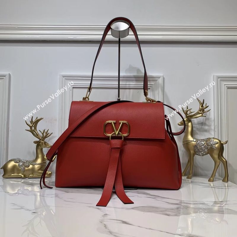 VALENTINO Origianl Leather Bag V0012 Red