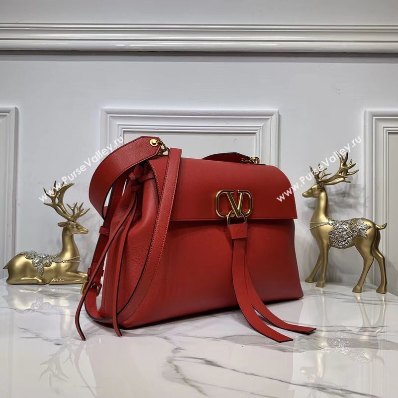 VALENTINO Origianl Leather Bag V0012 Red