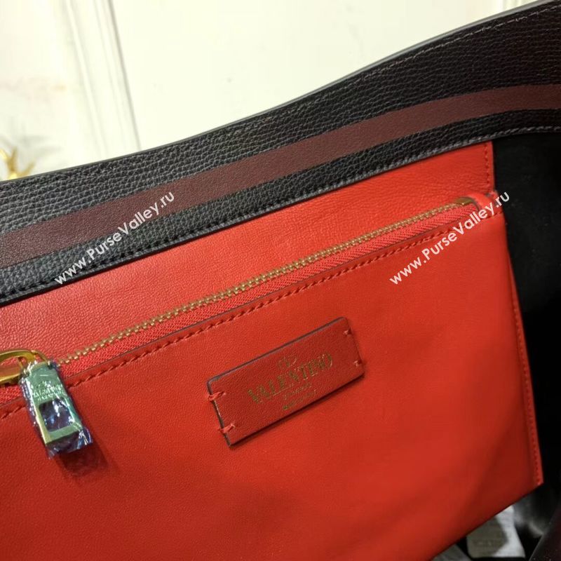 VALENTINO Origianl Palm Leather Bag V5002 Black